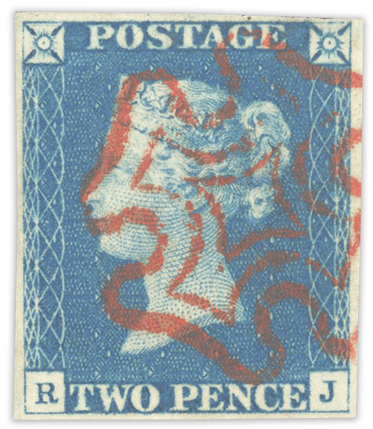 1840 Two Penny Blue RJ image 5