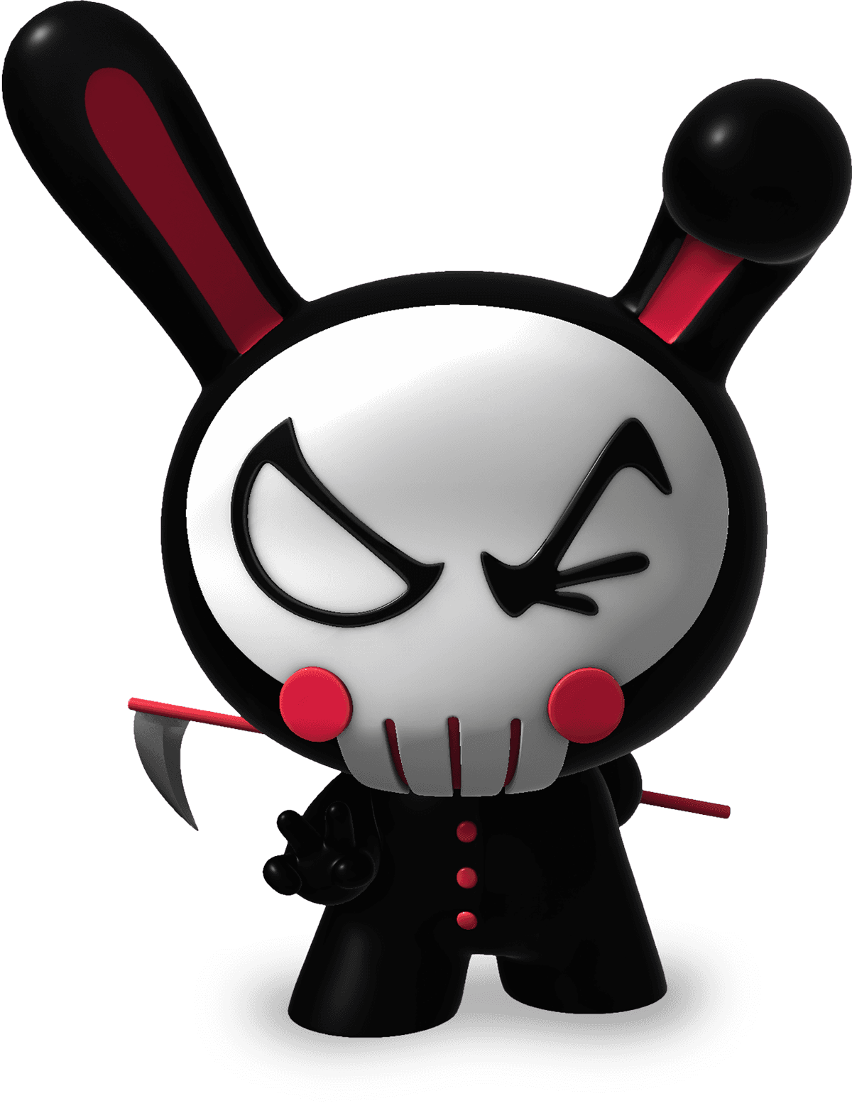 OG Devil Bunny - Black