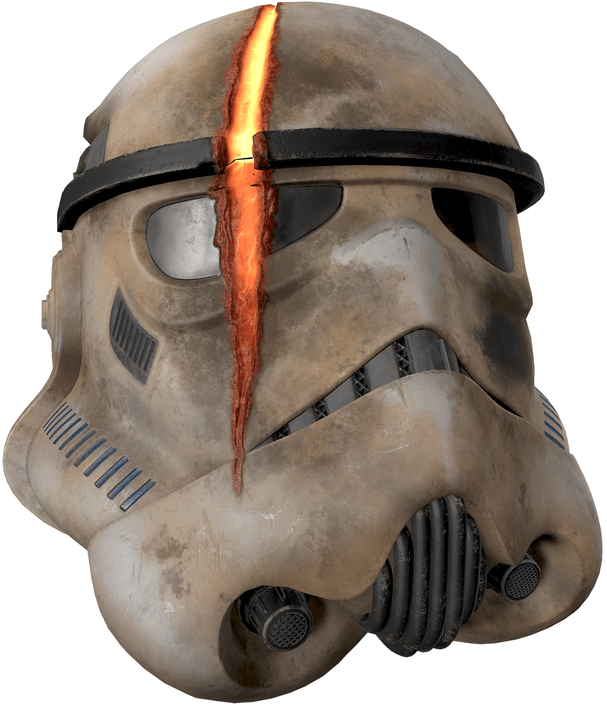 Cut Stormtrooper Helmet image 1