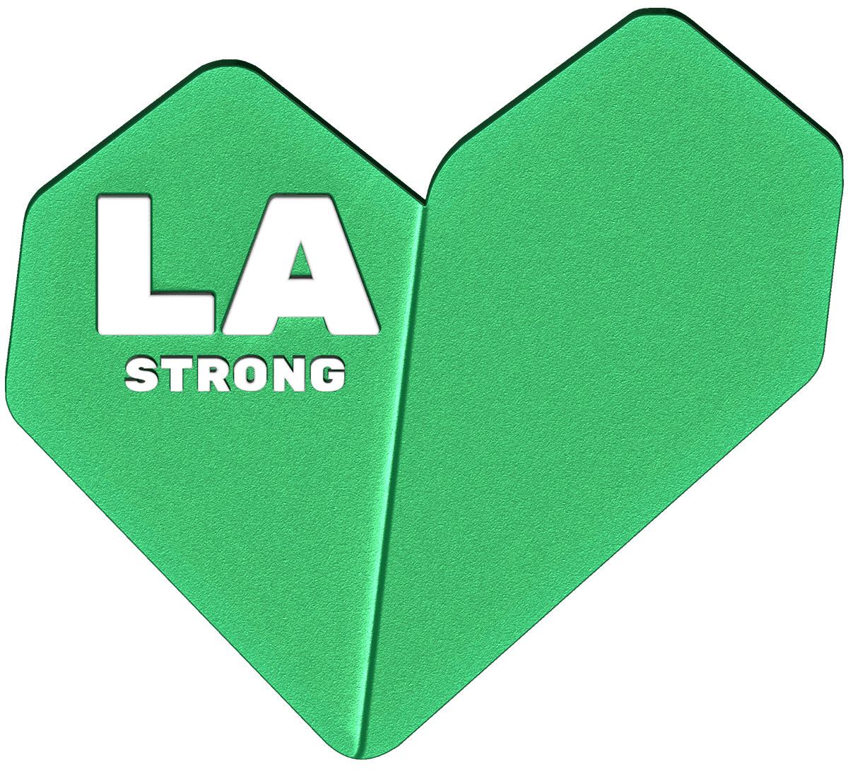 LA Strong - Green Heart image 1
