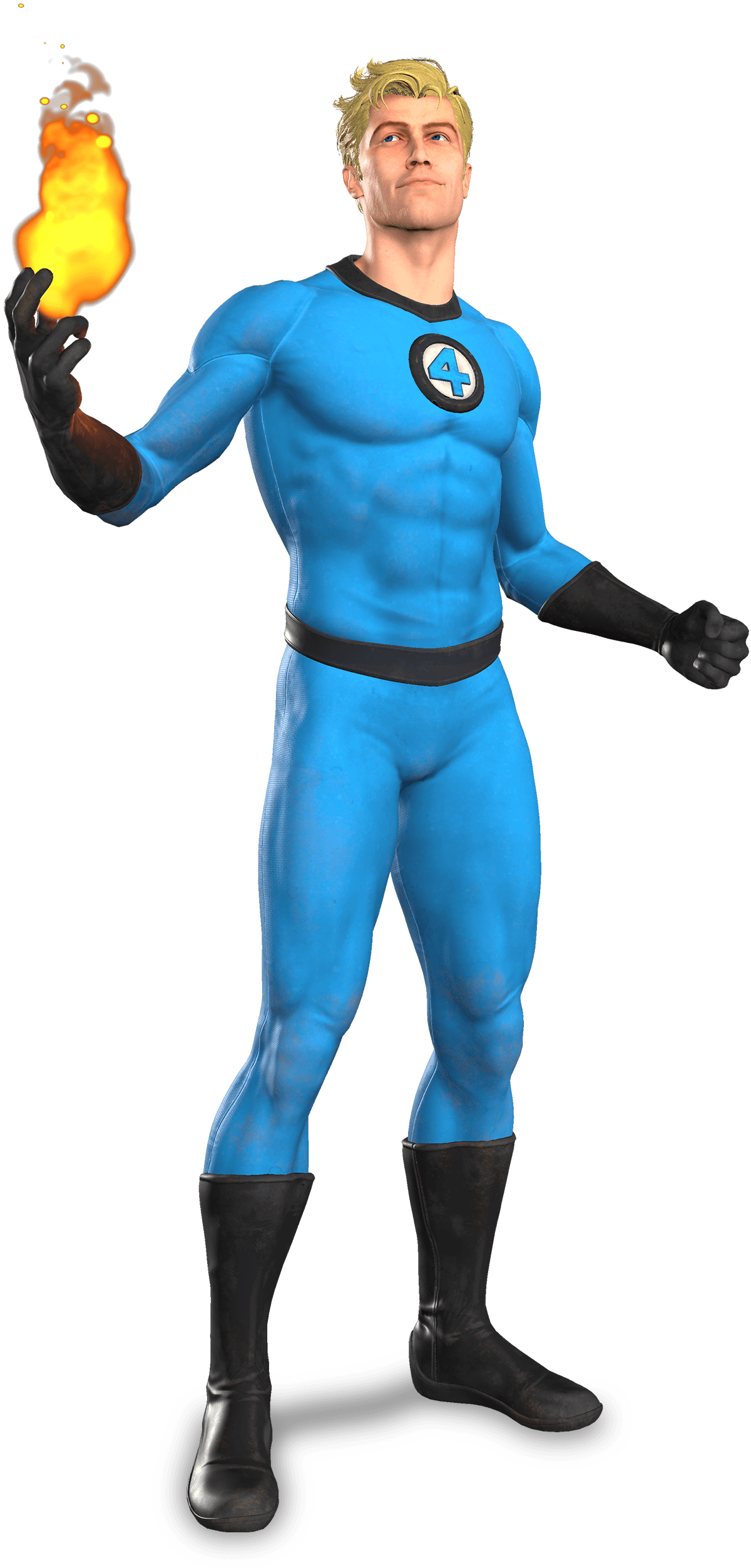 Johnny Storm - Classic Blue Special Edition image 1