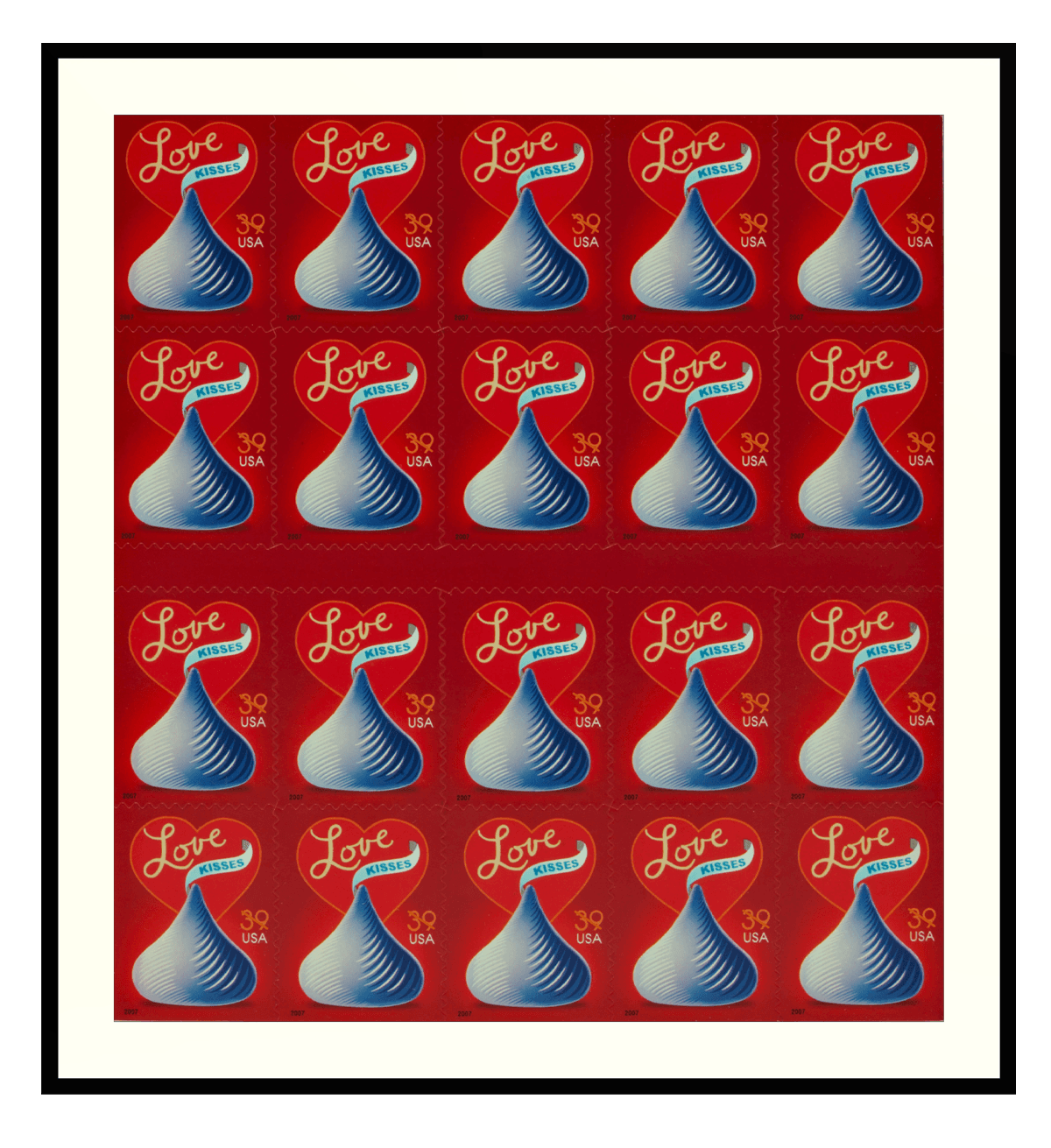 With Love and Kisses: Booklet of 20 image 1