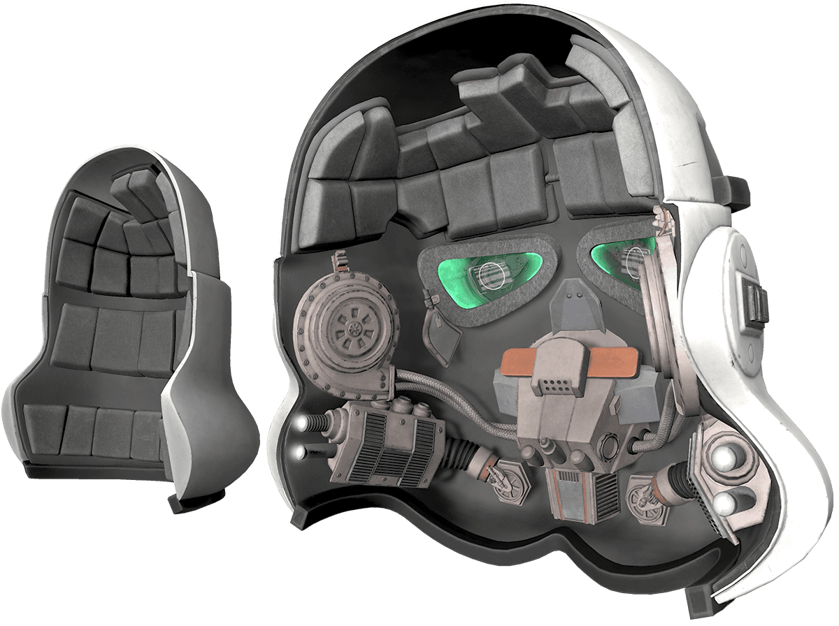 Stormtrooper Helmet - Cross Section image 1
