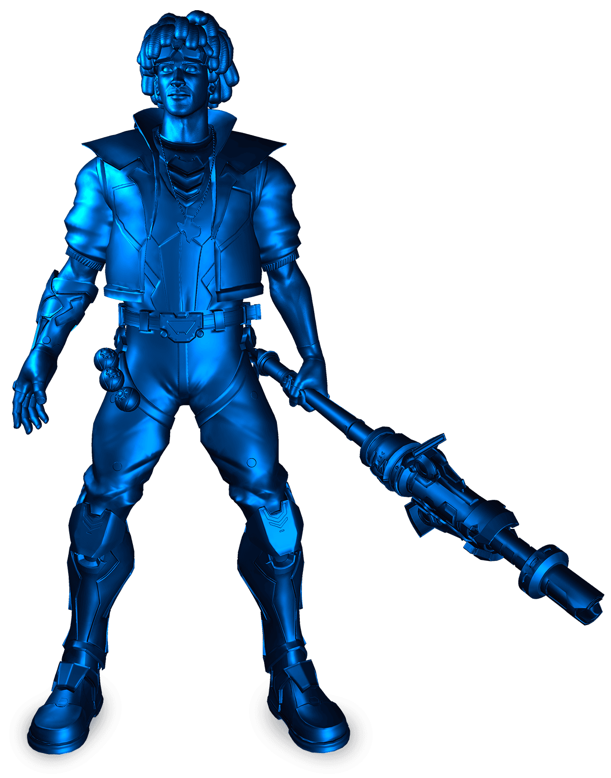Max - Blue Metallic