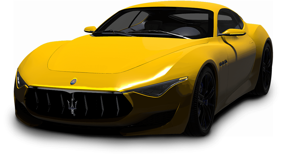 Maserati Alfieri - Yellow