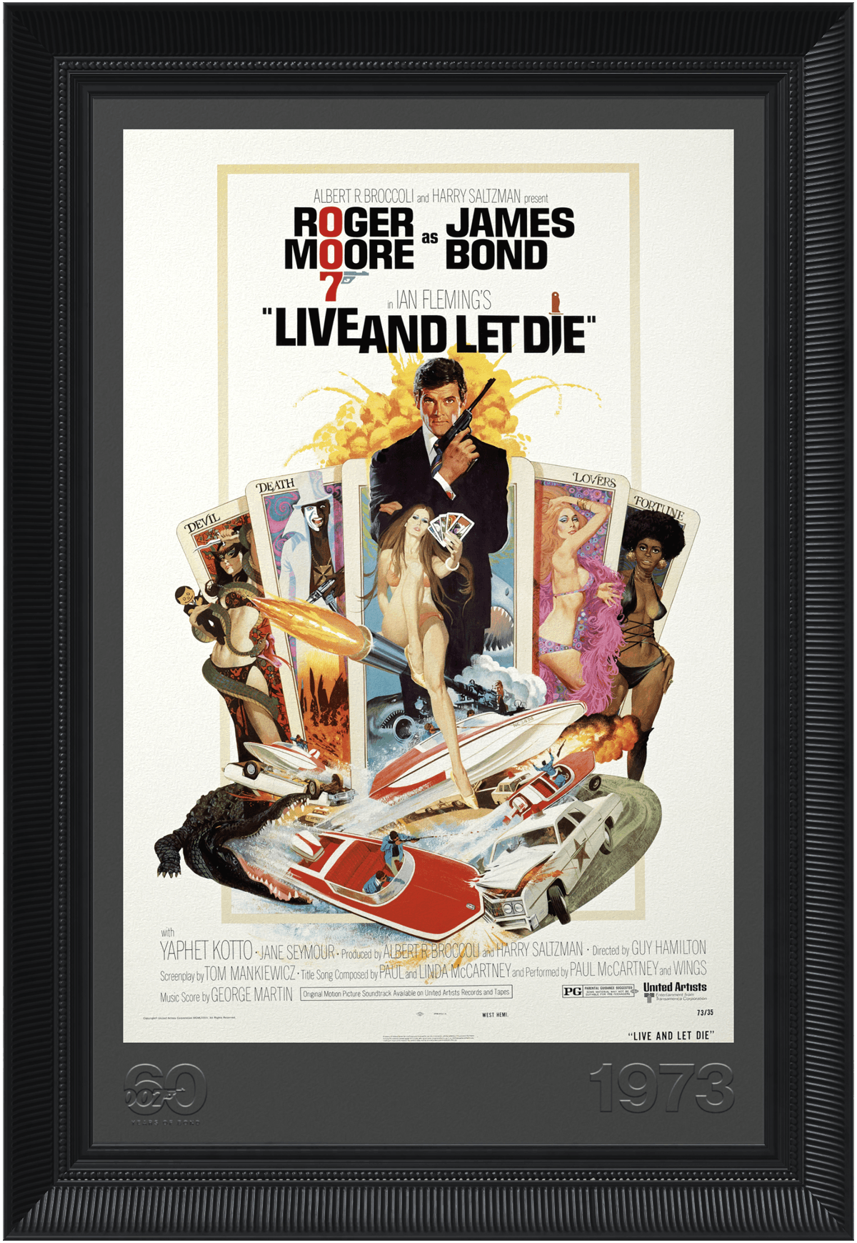 Live and Let Die - US One Sheet Poster image 1