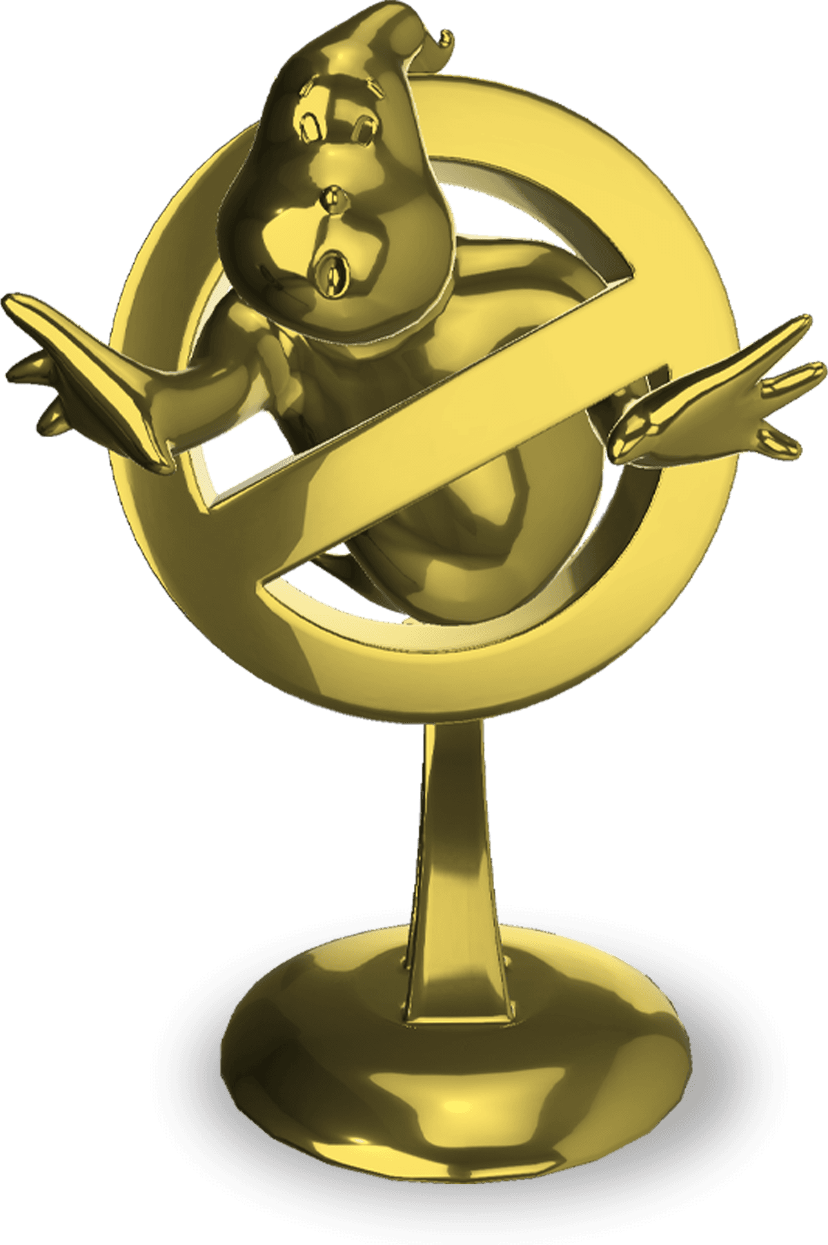 Ghostbusters I logo - Gold image 1