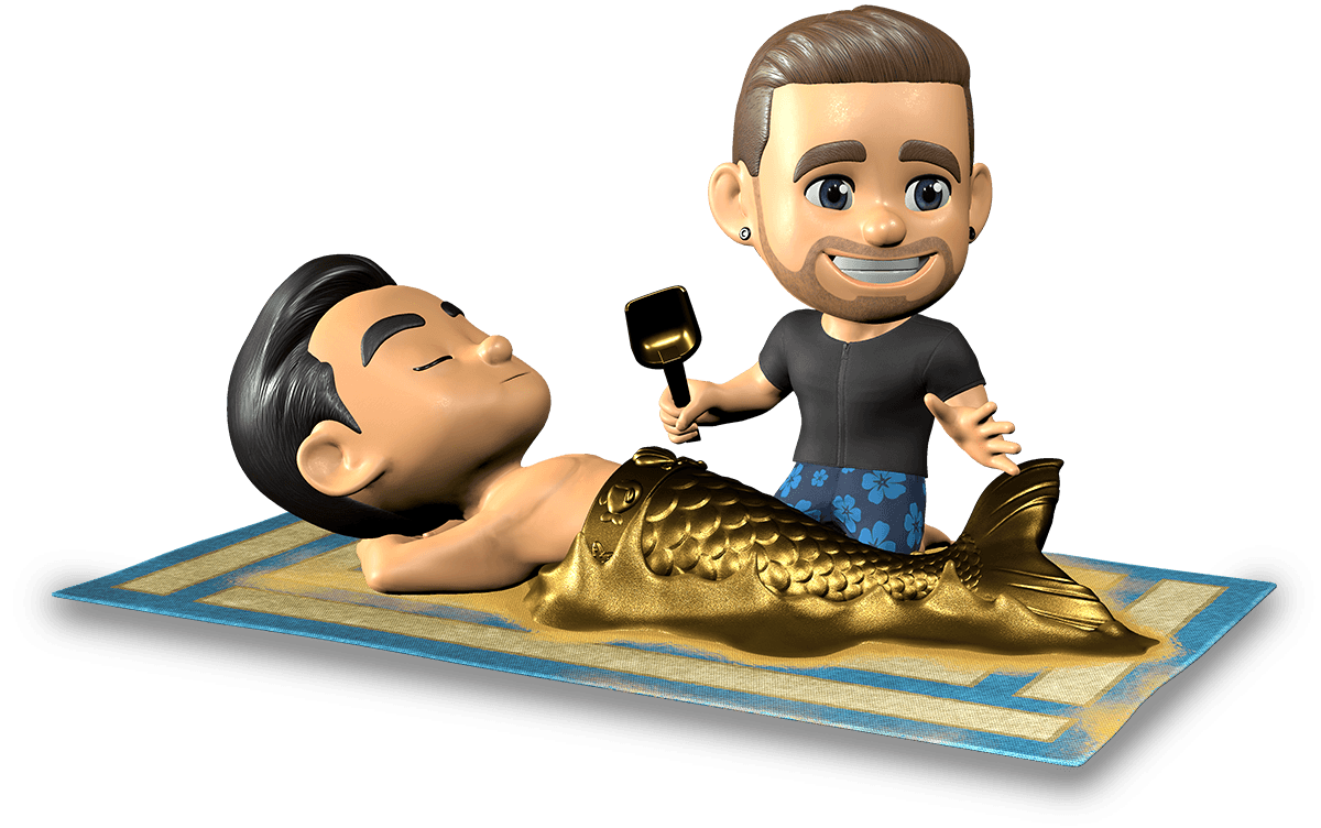 Beach Prank - Gold Collectible