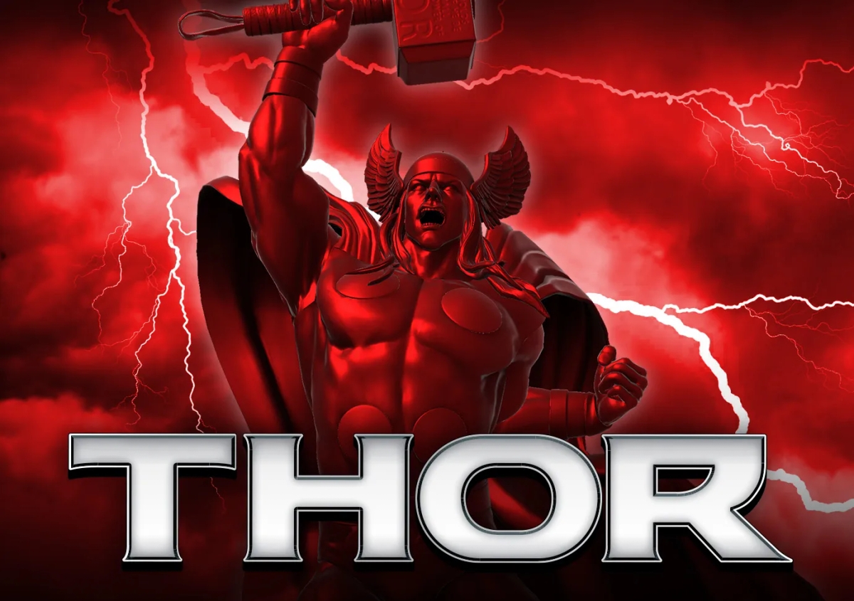 Merron Red Thor Thor - Marvel Metallic Red | VeVe
