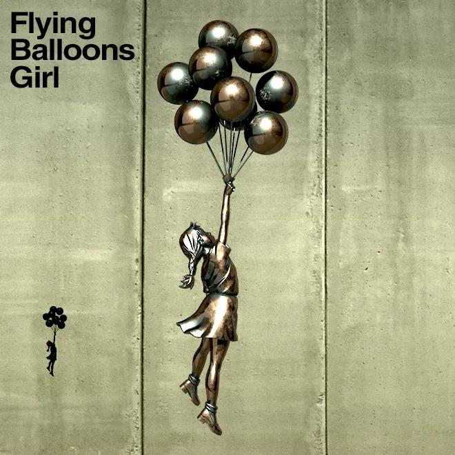 Brandalised™ Flying Balloons Girl Series MCP | VeVe Brandalised™ Flying Balloons Girl Series MCP | VeVe