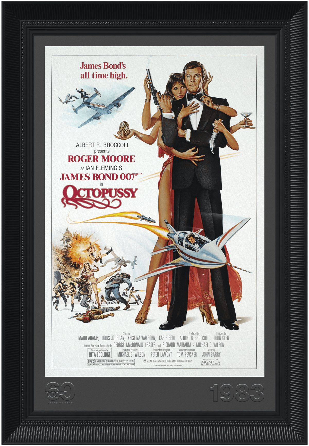 Octopussy - US One Sheet Digital Collectible | VeVe Octopussy - US One Sheet Digital Collectible | VeVe
