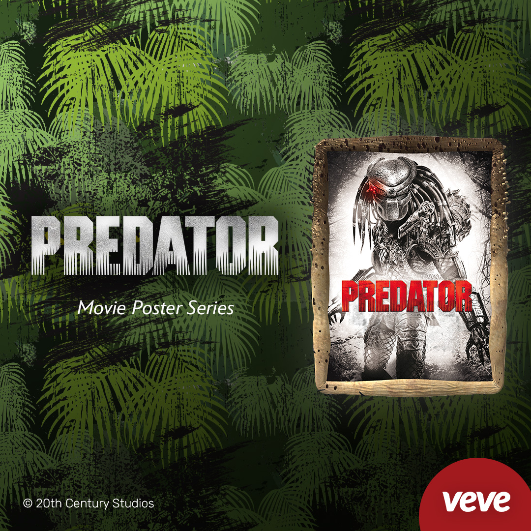 Predator movie posters on VeVe