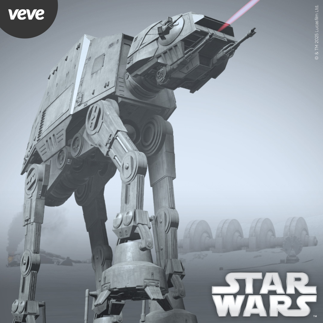star wars collectible at-at at Hoth
