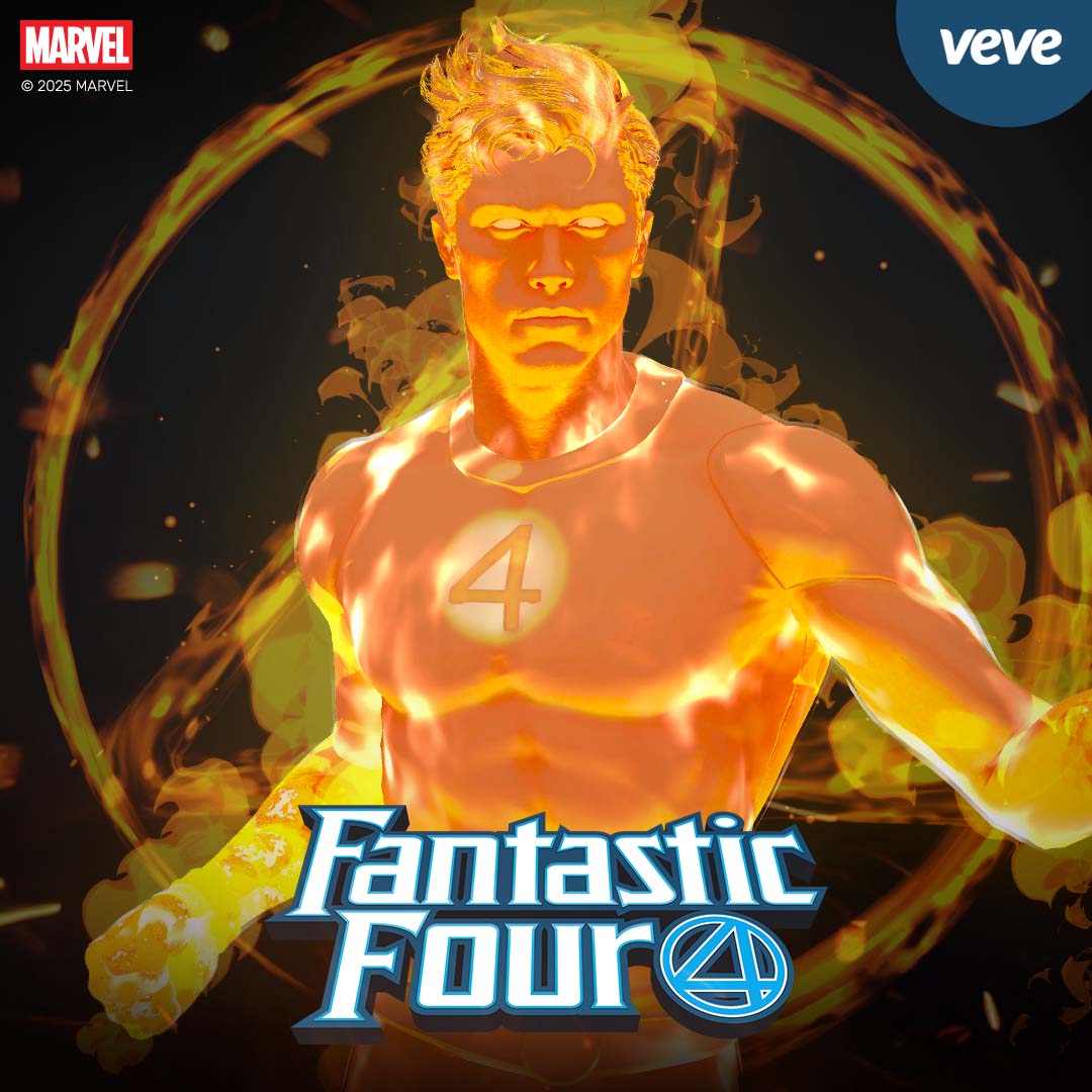 Fantastic Four Human Torch collectibles series