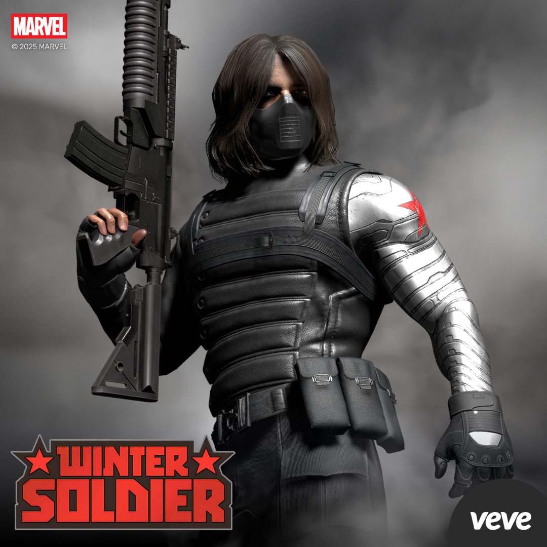 Winter Soldier collectible series on VeVe