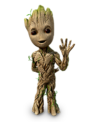 Groot collectible on VeVe