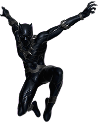 Black Panther collectible on VeVe