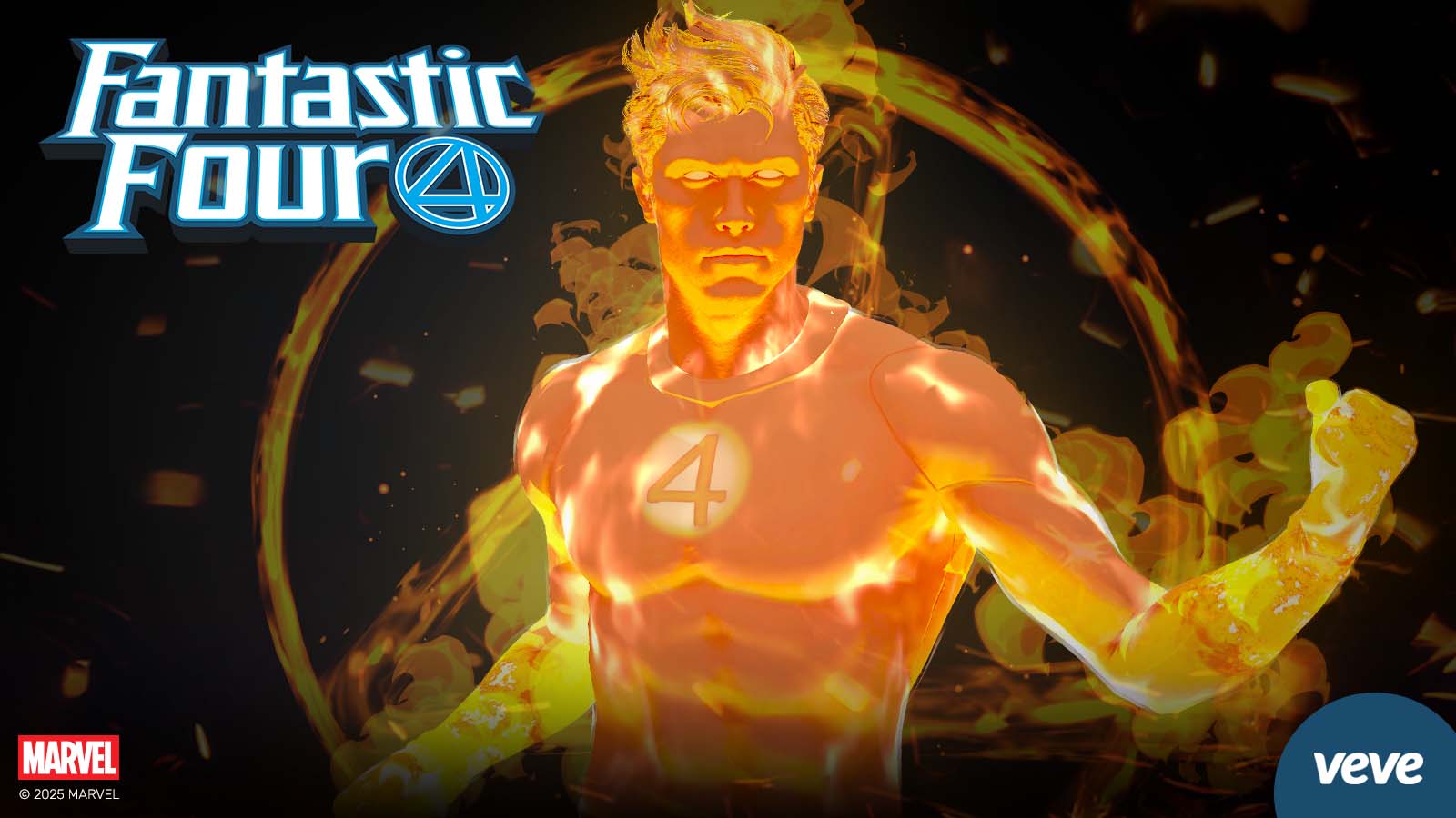 Human Torch collectible series on VeVe