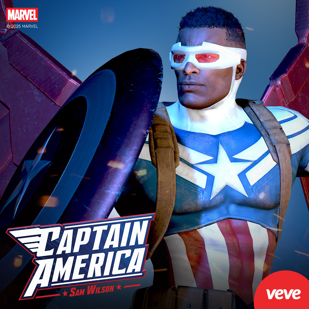 Captain America collectible series on VeVe