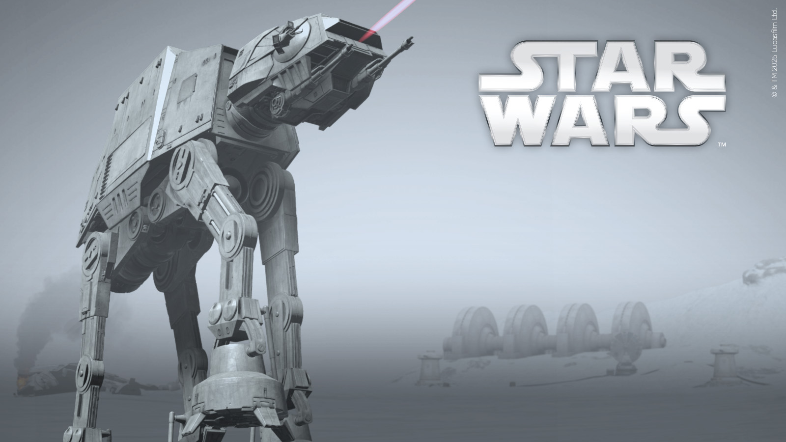 star wars collectible at-at walks on hoth