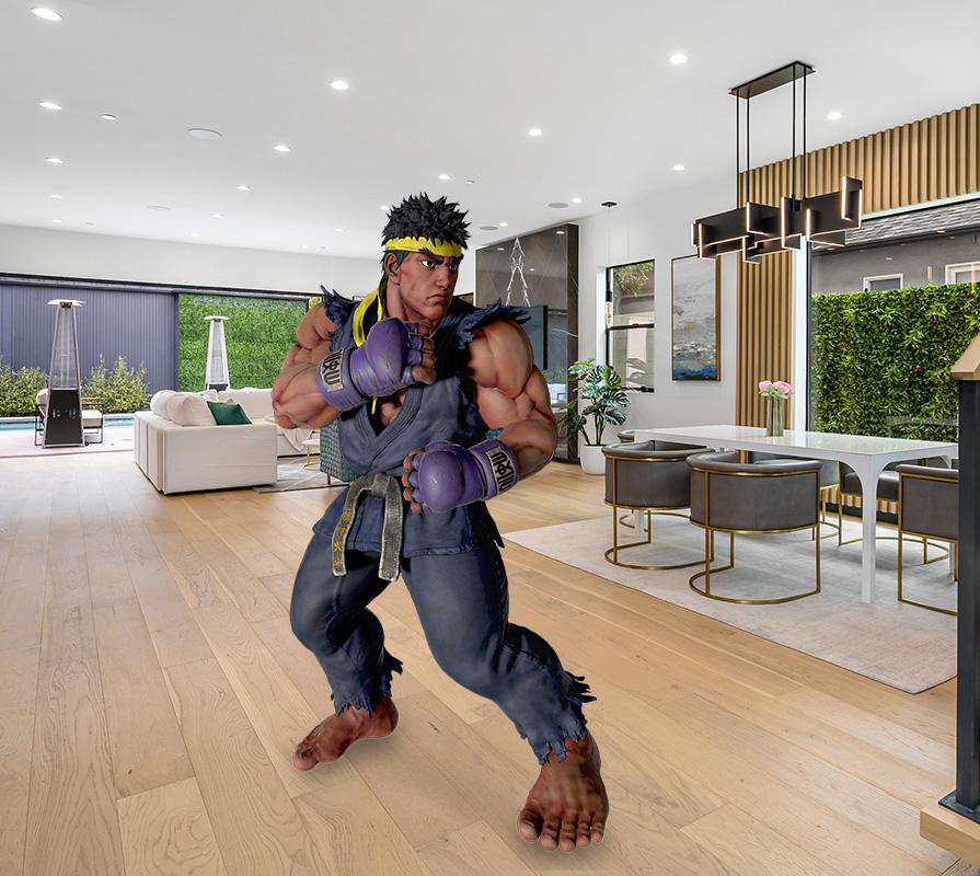 Ken VeVe collectible in augmented reality