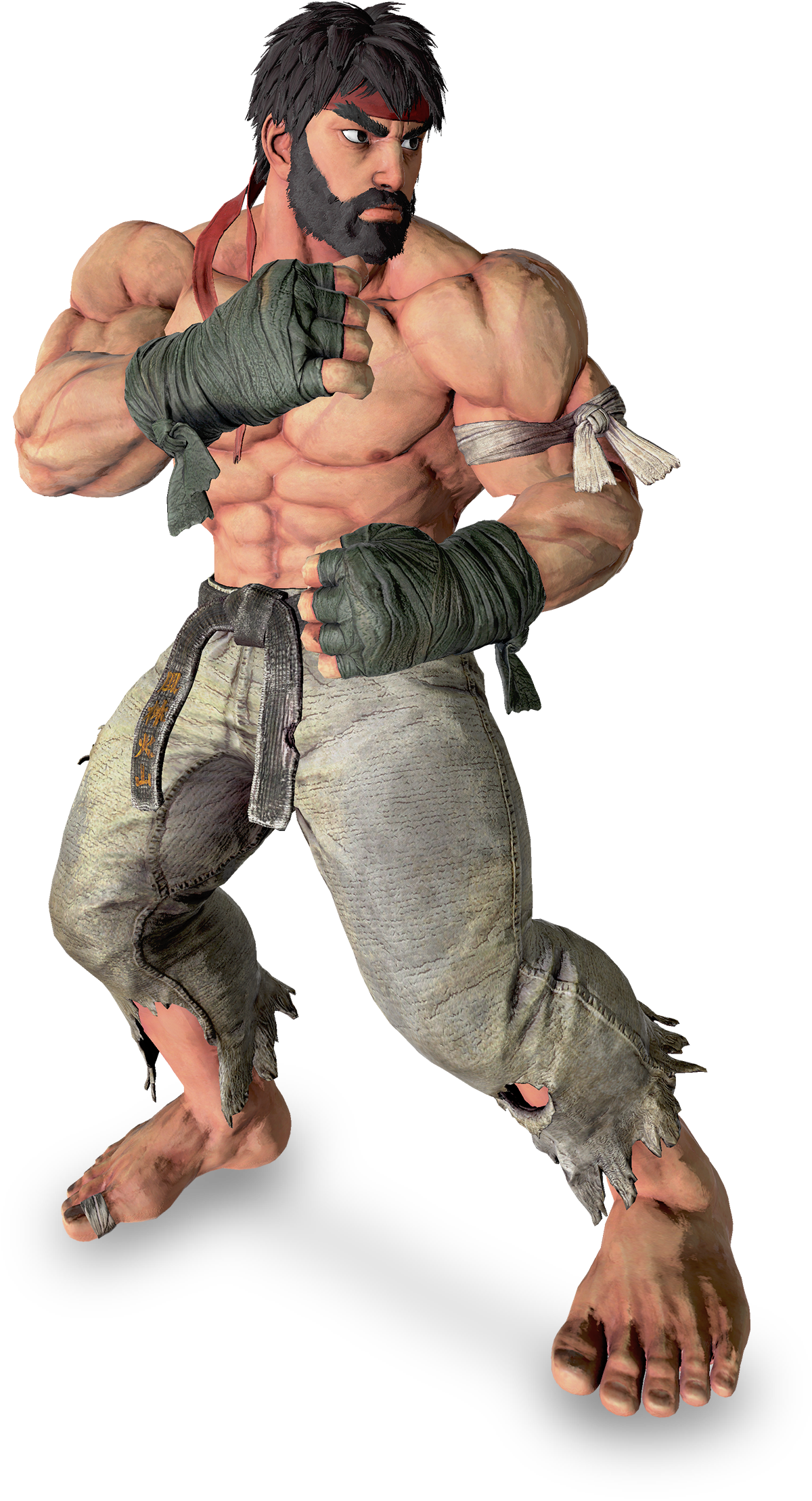 Guile collectible from Street Fighter V