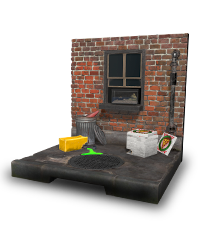 TMNT Diorama collectible on VeVe