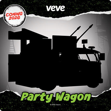 Party Wagon TMNT vehicles on VeVe