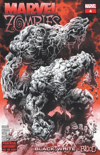 Cover for Marvel Zombies: Black, White & Blood issue number 4