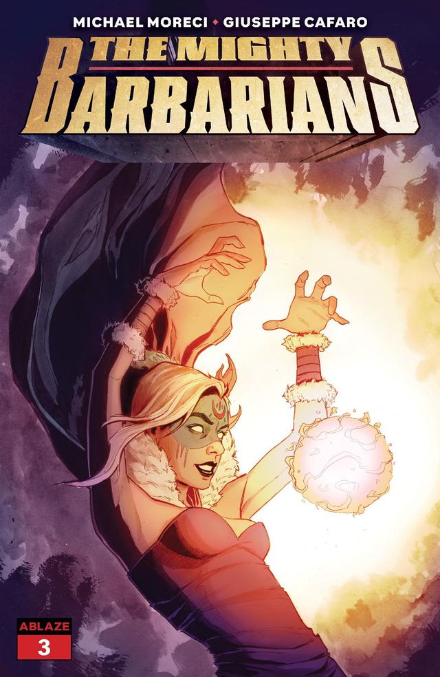 Cover for The Mighty Barbarians issue 3