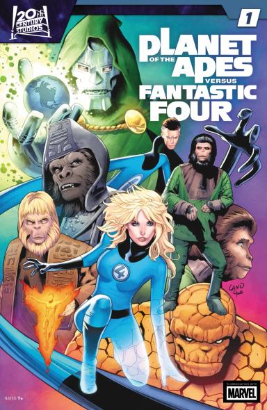 Cover for Planet Of The Apes Vs. Fantastic Four issue number 1