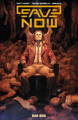 Cover for comic book series called SAVE NOW