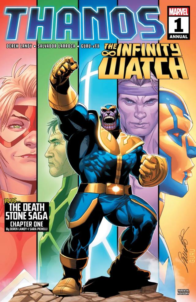 Cover for Thanos Annual issue 1