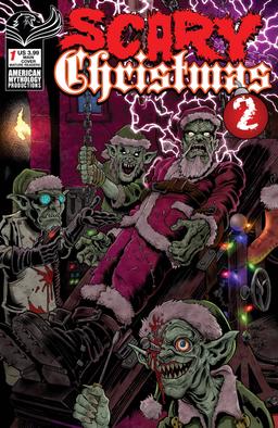 Cover for Scary Christmas issue number 1