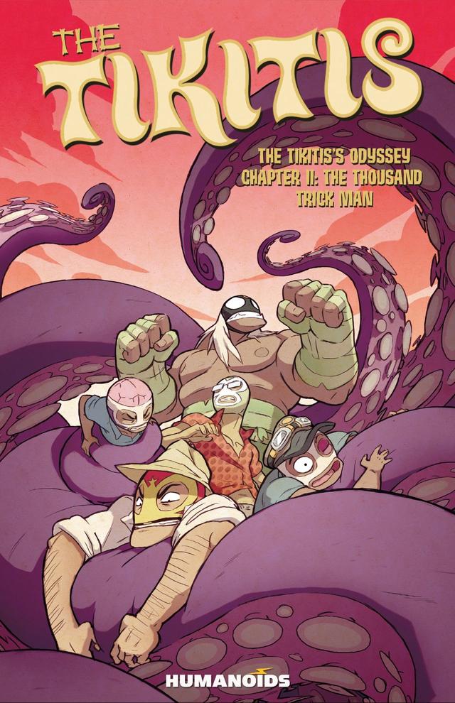 Cover for The Tikitis Book 3: The Tikiti's Odyssey - The Thousand Trick Man issue 3