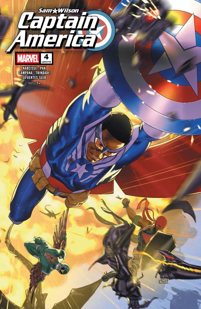 Cover for Sam Wilson: Captain America issue 4