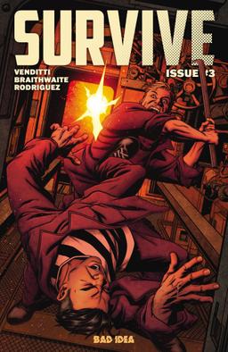 Cover for SURVIVE issue number 3