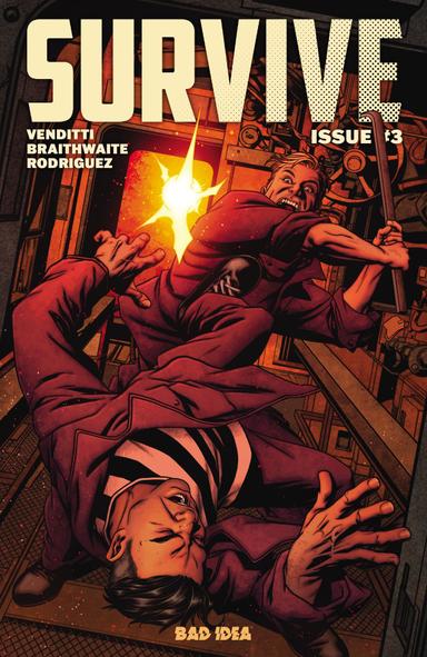 Cover for SURVIVE issue number 3