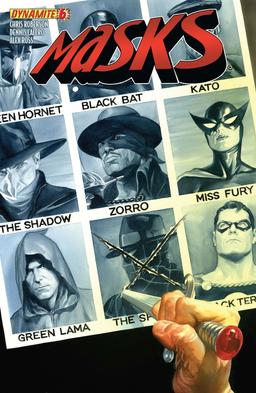 Cover for Masks issue number 6