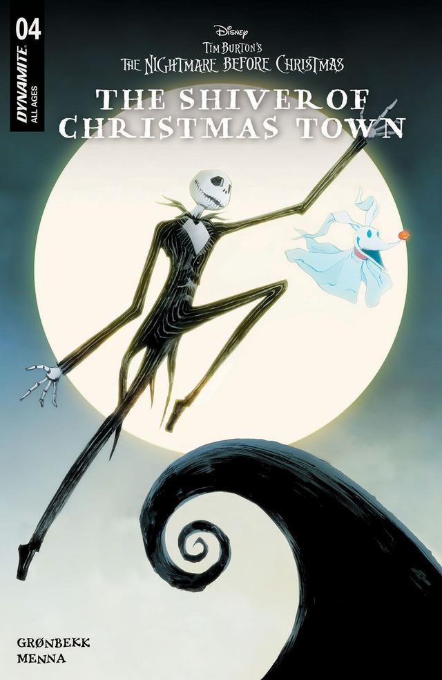 Cover for The Nightmare Before Christmas: The Shiver of Christmas Town issue 4