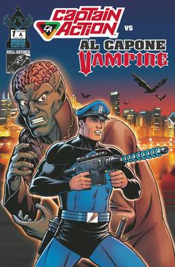 Cover for Captain Action vs Al Capone Vampire issue number 1