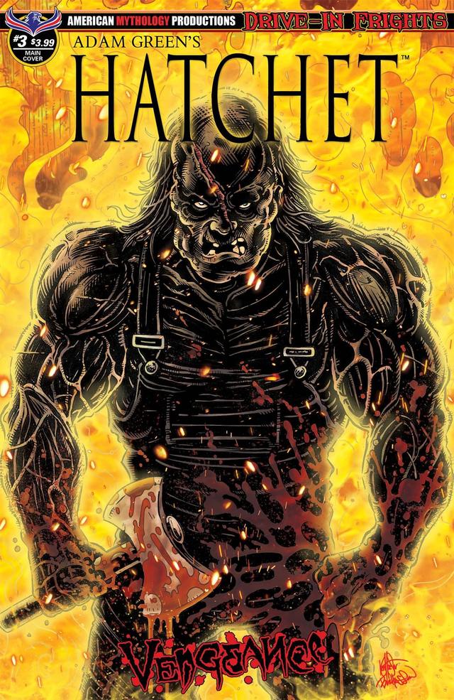 Cover for Hatchet: Vengeance issue 3