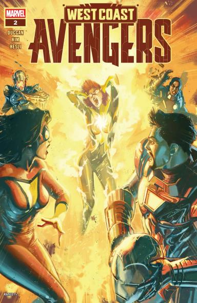 Cover for West Coast Avengers issue number 2