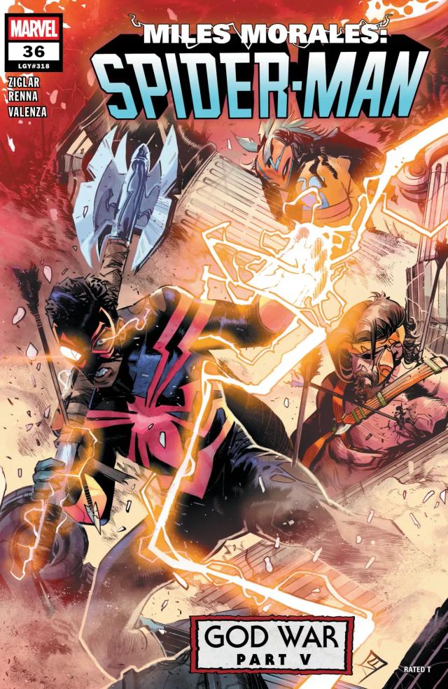 Cover for Miles Morales: Spider-Man issue 36