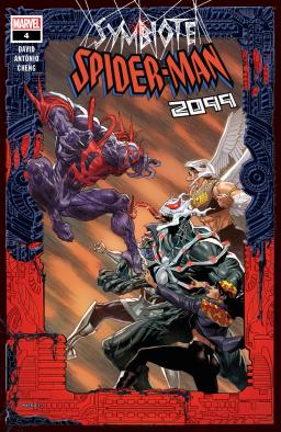 Cover for Symbiote Spider-Man 2099 issue number 4