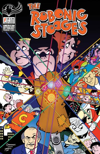 Cover for The Robonic Stooges: Return issue number 1