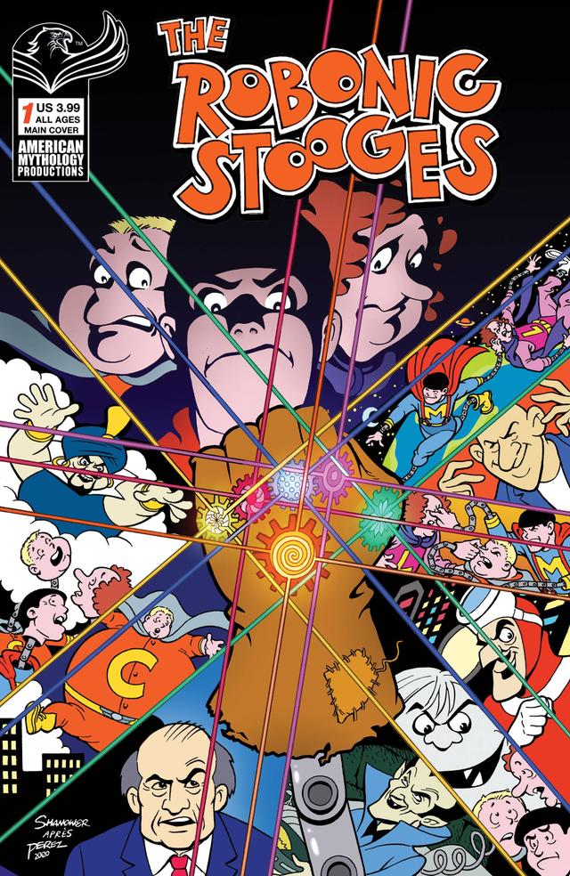 Cover for The Robonic Stooges: Return issue 1