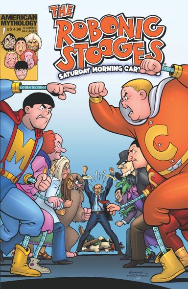 Cover for The Robonic Stooges: Saturday Morning Cartoons issue number 1