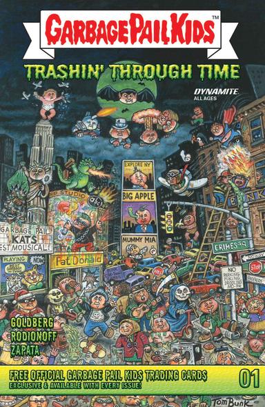 Cover for Garbage Pail Kids: Trashin' Through Time issue number 1
