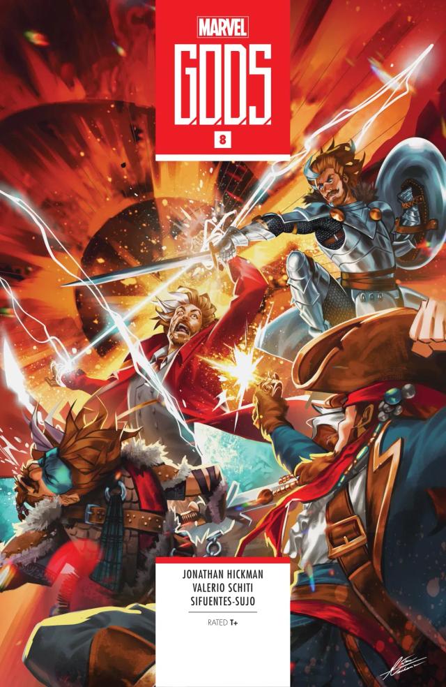 Cover for G.O.D.S. issue 8